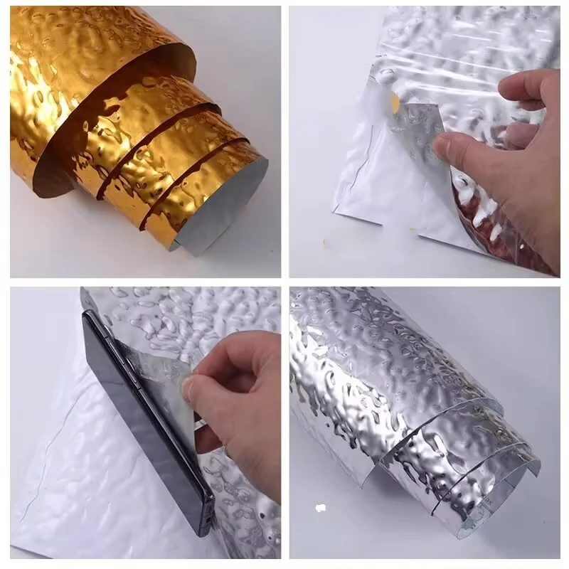 Золотые, серебряные самоклеящиеся наклейки на стену, зеркальные листы с рябью воды для свадебного фона, дня рождения, домашнего декора
Золотые, серебряные самоклеящиеся наклейки на стену, зеркальные листы с рябью воды для свадебного фона, дня рождения, домашнего декора