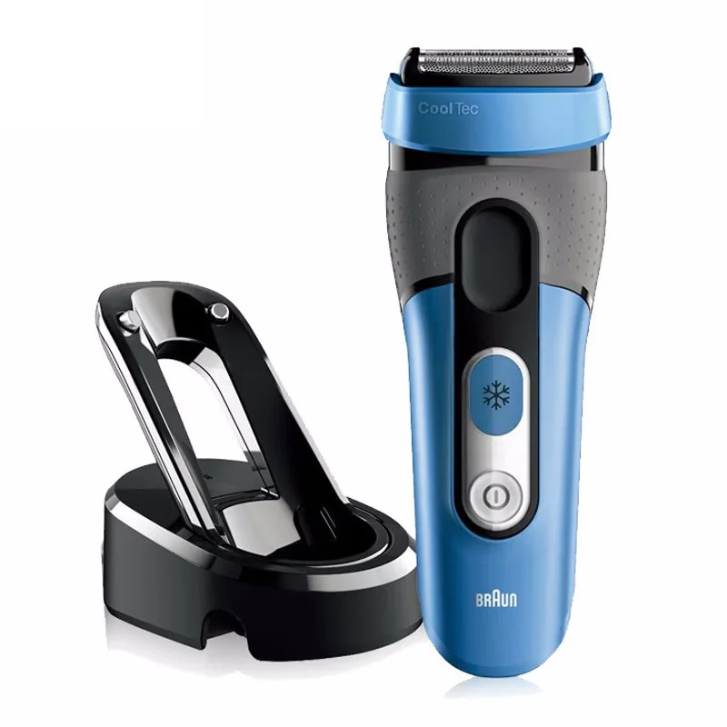 Braun S3 CoolTec CT4s Electric Shaver Dry & wet use, fully washable 5 min flash charge for 1 time shaving
Braun S3 CoolTec CT4s Electric Shaver Dry & wet use, fully washable 5 min flash charge for 1 time shaving
