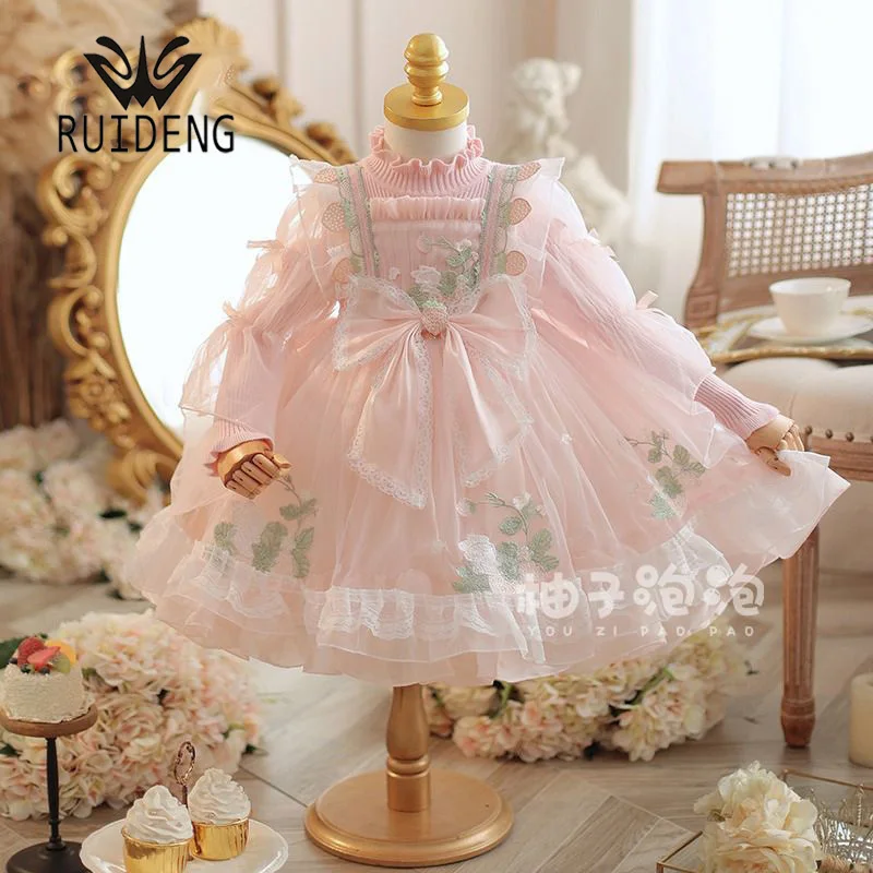 Children's Autumn Winter Princess Dress Children's Dress Girl Baby Formal Dress Knitted Dress
Children's Autumn Winter Princess Dress Children's Dress Girl Baby Formal Dress Knitted Dress