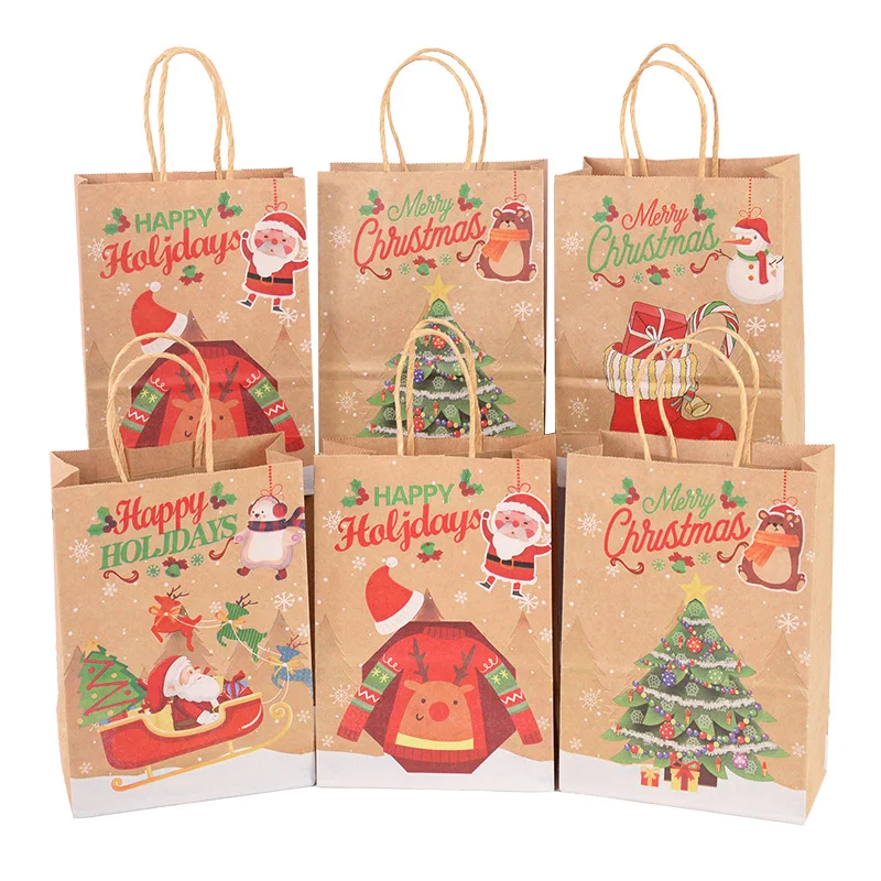 5Pcs 3D Large Santa Bag Christmas Business Goods Gift Packaging Bag New Year Gift Xmas Decorations 21cm Paper Material
5Pcs 3D Large Santa Bag Christmas Business Goods Gift Packaging Bag New Year Gift Xmas Decorations 21cm Paper Material