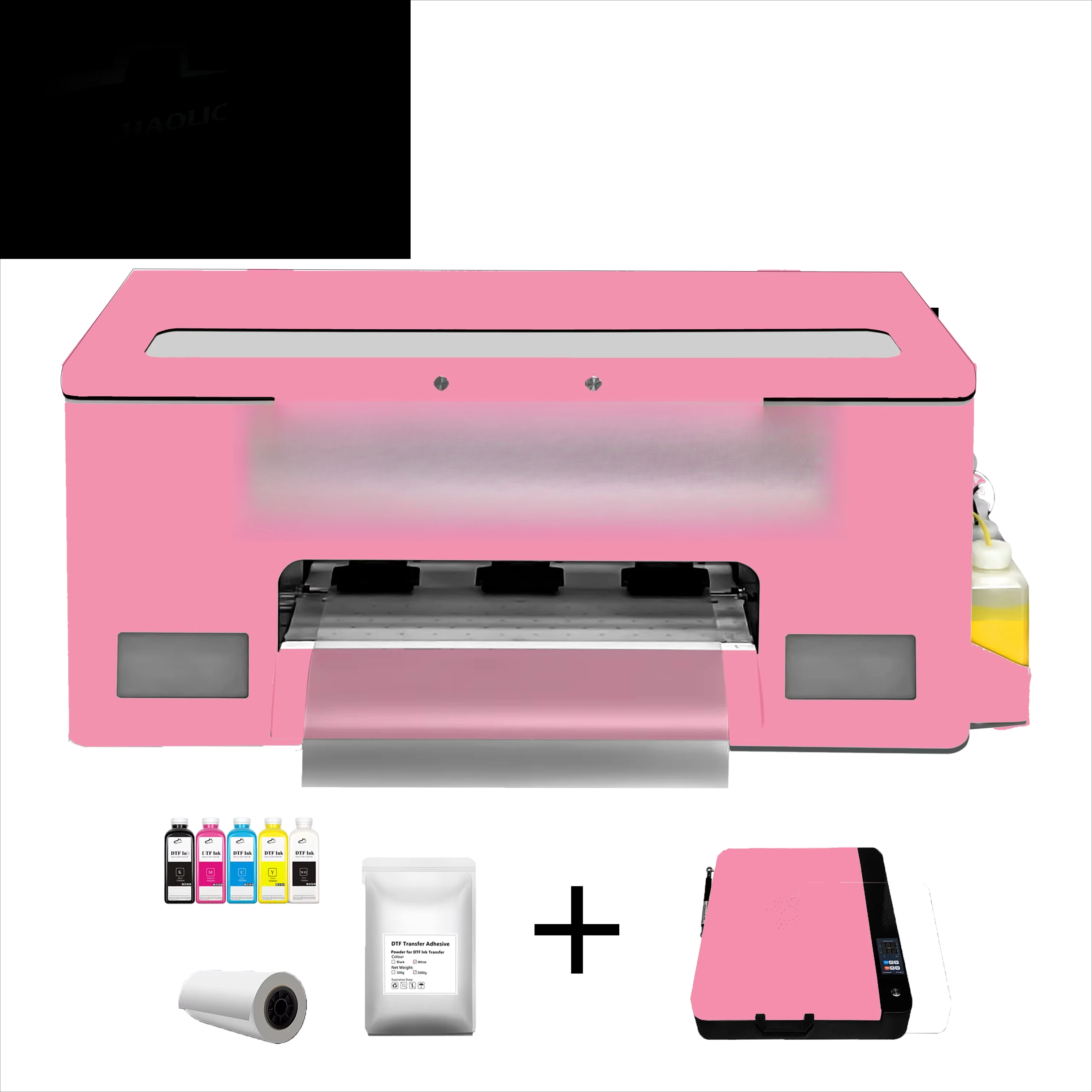 2025 pink digital A3 DTF printer XP600 polyester film 13-inch Dtf printer with pink oven for any textile
2025 pink digital A3 DTF printer XP600 polyester film 13-inch Dtf printer with pink oven for any textile