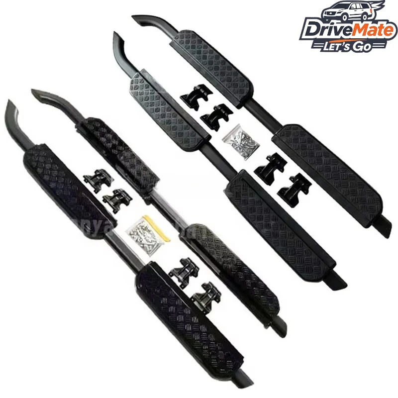 New Fixed Retro Black Aluminium Side Step Running Board for Land Rover Defender 2020-2023 110
New Fixed Retro Black Aluminium Side Step Running Board for Land Rover Defender 2020-2023 110