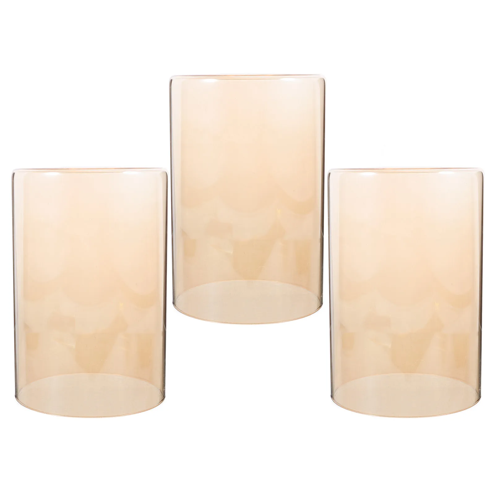 3Pcs Amber Glass Lamp Shades Replacement Cylinder Lampshades for Pendant Light Fixture Replacement Glass Shades for Chandeliers
3Pcs Amber Glass Lamp Shades Replacement Cylinder Lampshades for Pendant Light Fixture Replacement Glass Shades for Chandeliers