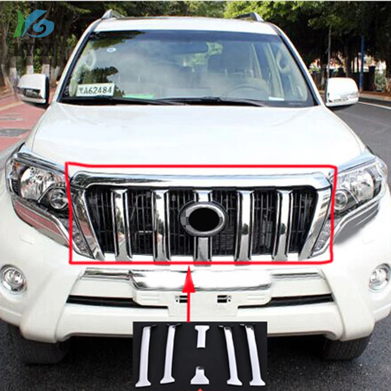 ABS Front Grille Mesh Cover Trim For Toyota Land Cruiser Prado FJ150 LC150 2014 2015 2016 2017 Car Accessories
ABS Front Grille Mesh Cover Trim For Toyota Land Cruiser Prado FJ150 LC150 2014 2015 2016 2017 Car Accessories