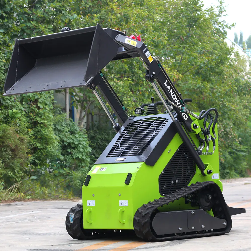 High Quality Mini Skid Steer Loader Euro 5/EPA Household Crawler Loader Multi-Purpose Small Wheel Snow Clearer Loader Customized 
High Quality Mini Skid Steer Loader Euro 5/EPA Household Crawler Loader Multi-Purpose Small Wheel Snow Clearer Loader Customized