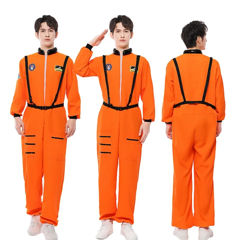 Halloween Cosplay Costume Astronaut Orange Long Sleeved Jumpsuit Performance Theme Party Role Playing Outfits for Adult Unisex
Halloween Cosplay Costume Astronaut Orange Long Sleeved Jumpsuit Performance Theme Party Role Playing Outfits for Adult Unisex
