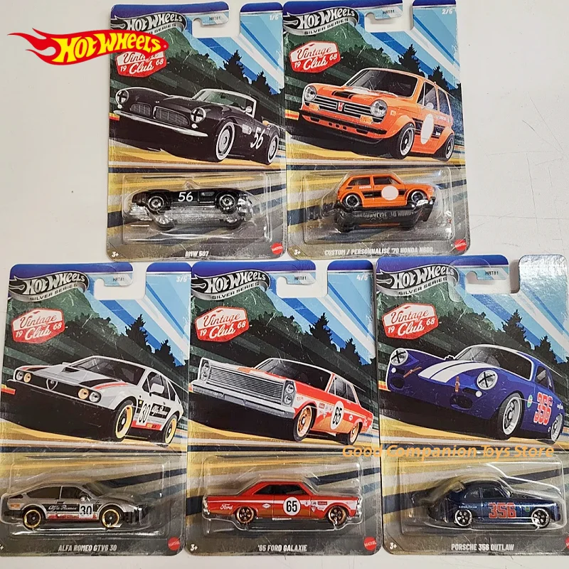 Оригинальная коллекционная модель автомобиля Hot Wheels Retro Club PORSCHE 356 OUTLAW BMW 507, серебристая этикетка HRT81, масштаб 1:64, литая под давлением
Оригинальная коллекционная модель автомобиля Hot Wheels Retro Club PORSCHE 356 OUTLAW BMW 507, серебристая этикетка HRT81, масштаб 1:64, литая под давлением