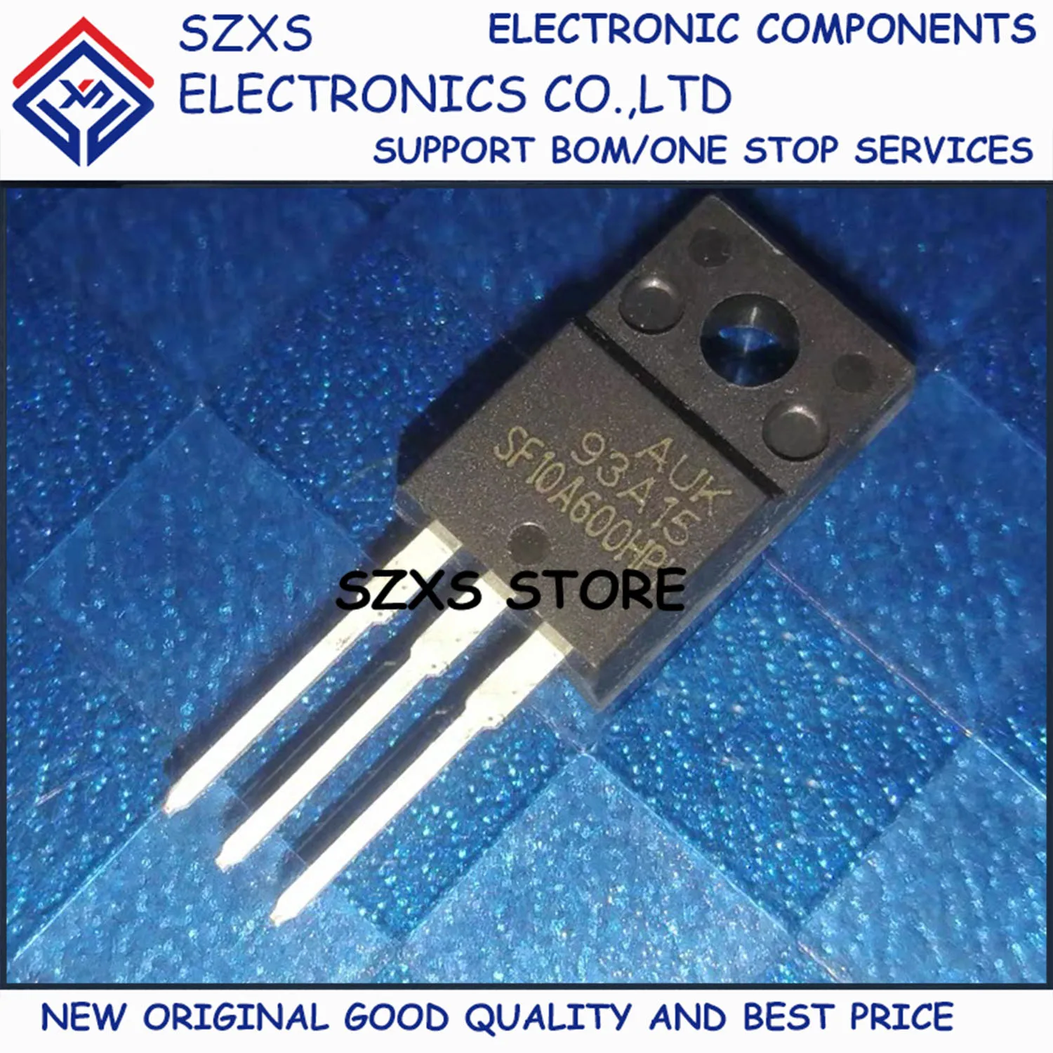 New Original 10Pcs SF10A600HPI SF10A400HPI TO-220F Fast Recovery Diode In Stock Electronic Components Good Quality
New Original 10Pcs SF10A600HPI SF10A400HPI TO-220F Fast Recovery Diode In Stock Electronic Components Good Quality