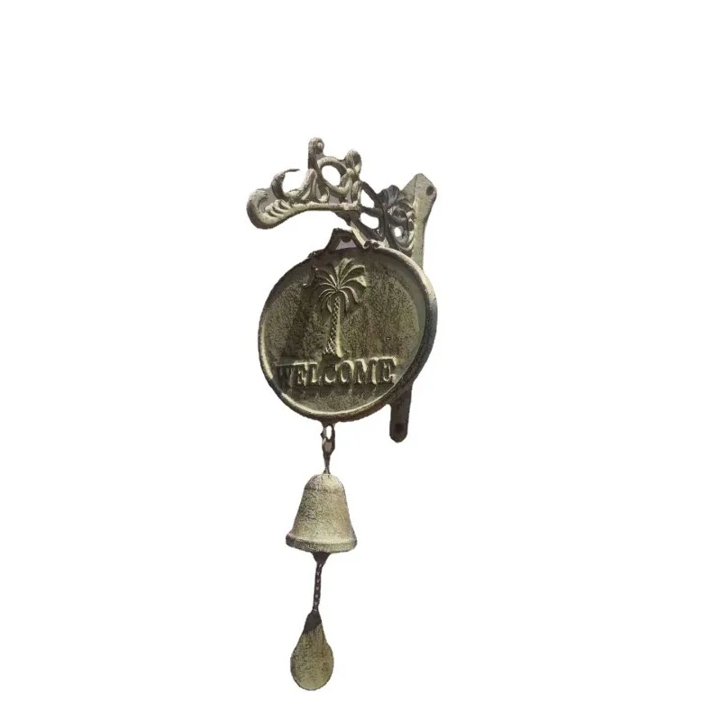 Cast iron welcome brand coconut tree doorbell bell courtyard garden coffee house
Cast iron welcome brand coconut tree doorbell bell courtyard garden coffee house