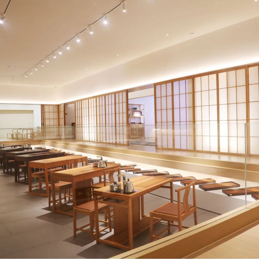 Xiangfu brand whole house tea space shop exhibition hall decoration office tea room full set of tea table chair cabinet arrangem
Xiangfu brand whole house tea space shop exhibition hall decoration office tea room full set of tea table chair cabinet arrangem