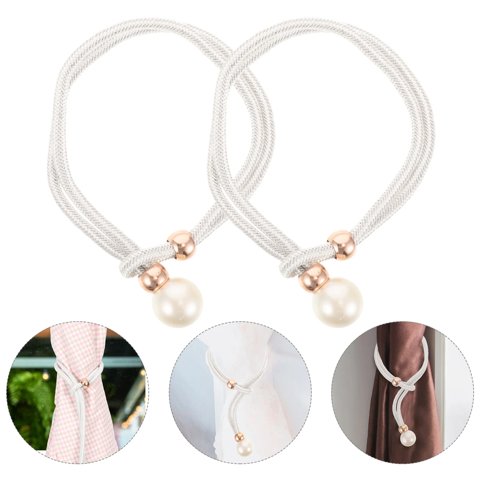 4 Pcs Curtain Accessories Ropes Window Holder Tiebacks Straps Drapes Holdbacks Plastic Holders Ties
4 Pcs Curtain Accessories Ropes Window Holder Tiebacks Straps Drapes Holdbacks Plastic Holders Ties