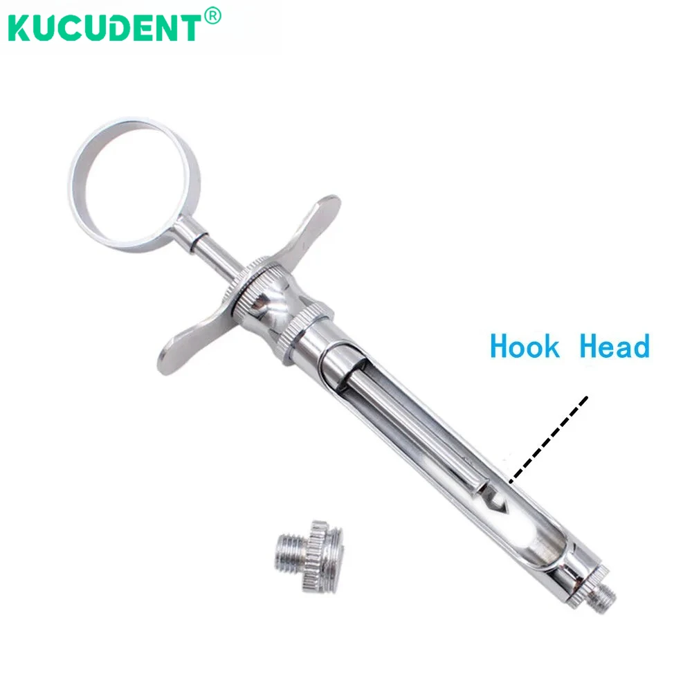 Dental Stainless Steel Gun Syringe Anesthesia Aspirating Needle Surgical Instrument Dentist Injector Surgery Tool Hook Sharp Tip
Dental Stainless Steel Gun Syringe Anesthesia Aspirating Needle Surgical Instrument Dentist Injector Surgery Tool Hook Sharp Tip