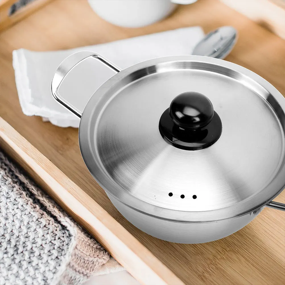 Fast Heating Korean Ramen Noodle Pot Stainless Steel Double Handle Soup Pot Practical Household Cooking Kitchen Multi-Functional
Fast Heating Korean Ramen Noodle Pot Stainless Steel Double Handle Soup Pot Practical Household Cooking Kitchen Multi-Functional