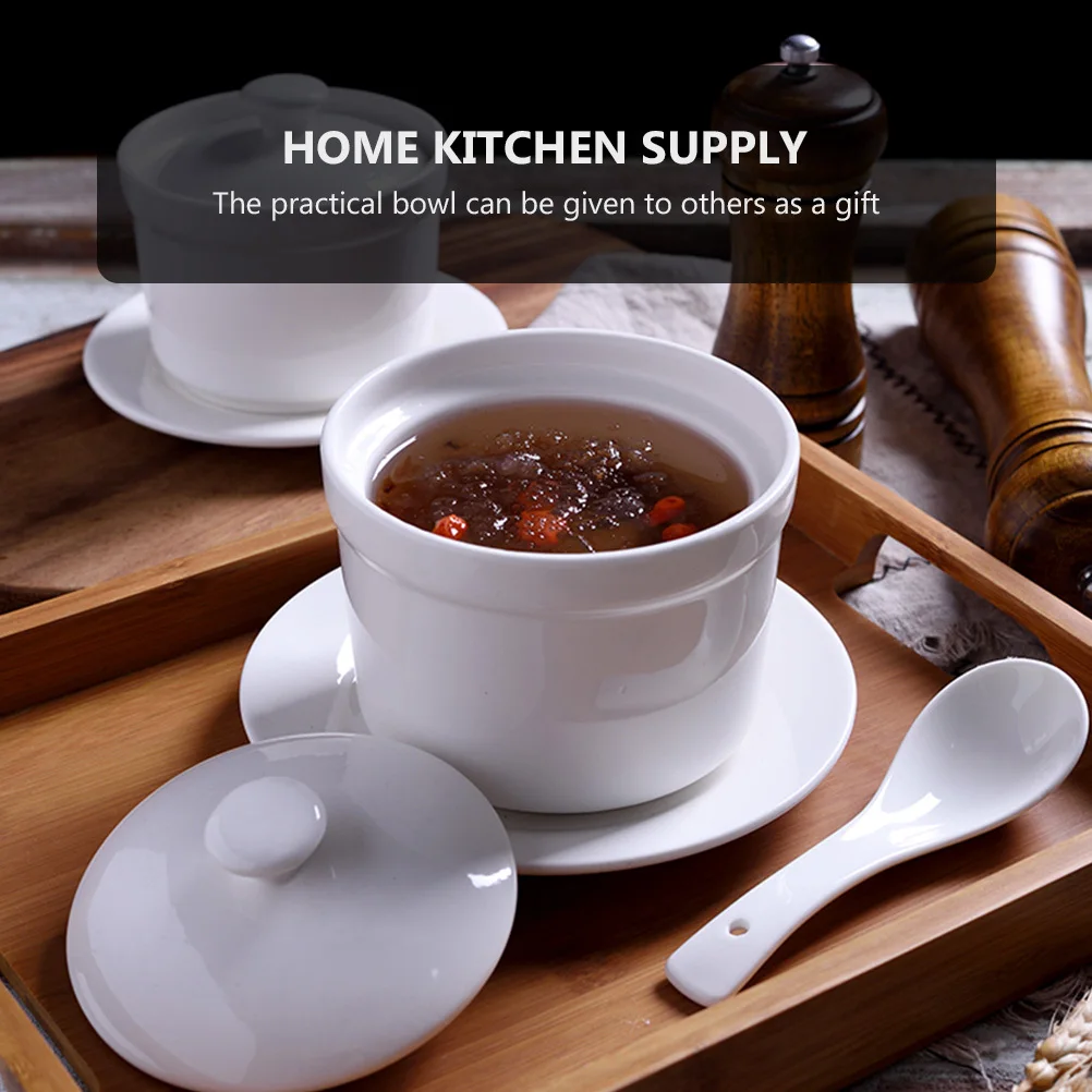 Ceramic Stew Pot Non Slip Base Soup Bowl with Lid for Home Kitchen Tableware Cooking Stew Holder Soup Pot
Ceramic Stew Pot Non Slip Base Soup Bowl with Lid for Home Kitchen Tableware Cooking Stew Holder Soup Pot