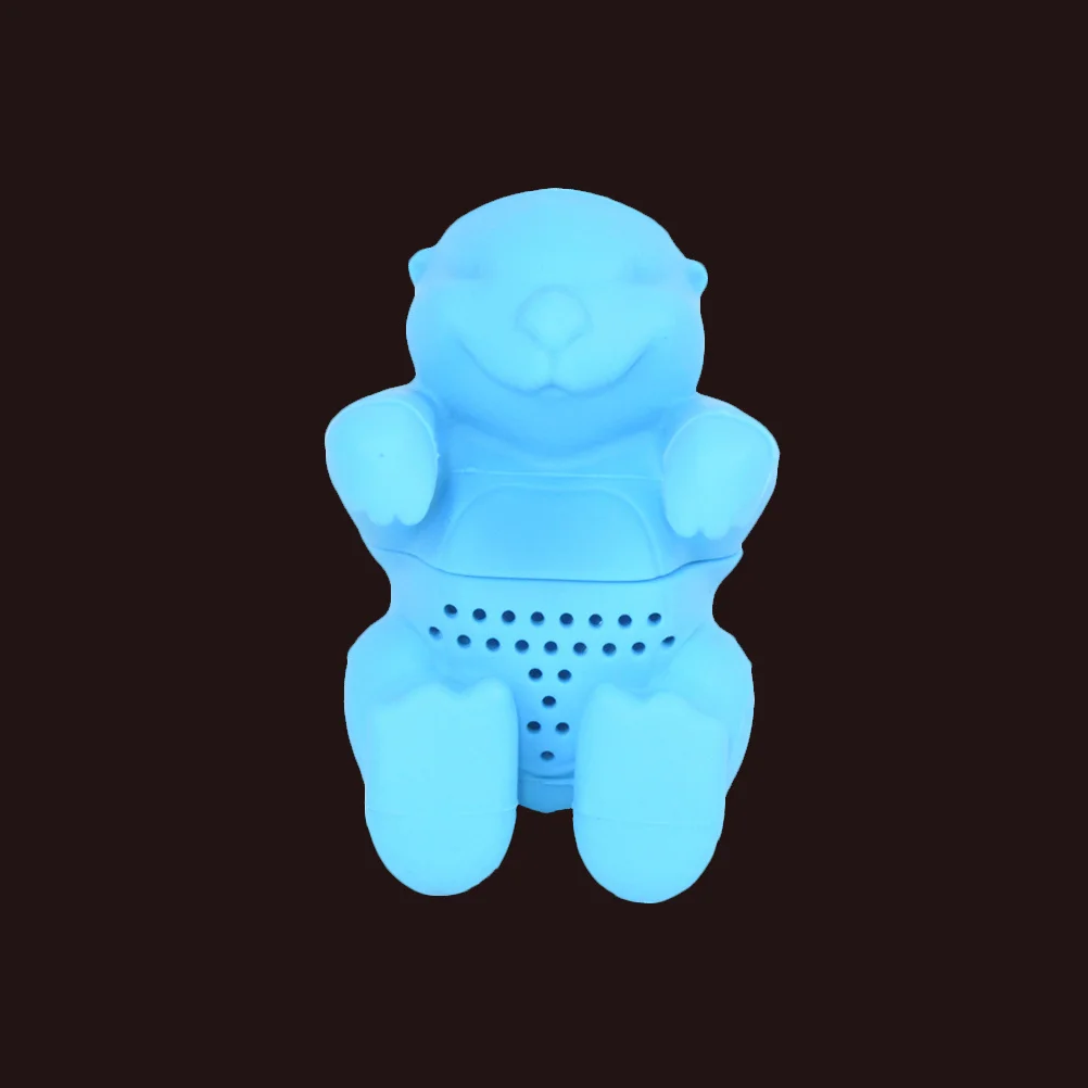 Silicone Otter Shape Tea Infuser Sky Blue Loose Leaf Tea Diffuser Kitchen Tool Cartoon Cartoon Style Food Grade Silicone
Silicone Otter Shape Tea Infuser Sky Blue Loose Leaf Tea Diffuser Kitchen Tool Cartoon Cartoon Style Food Grade Silicone