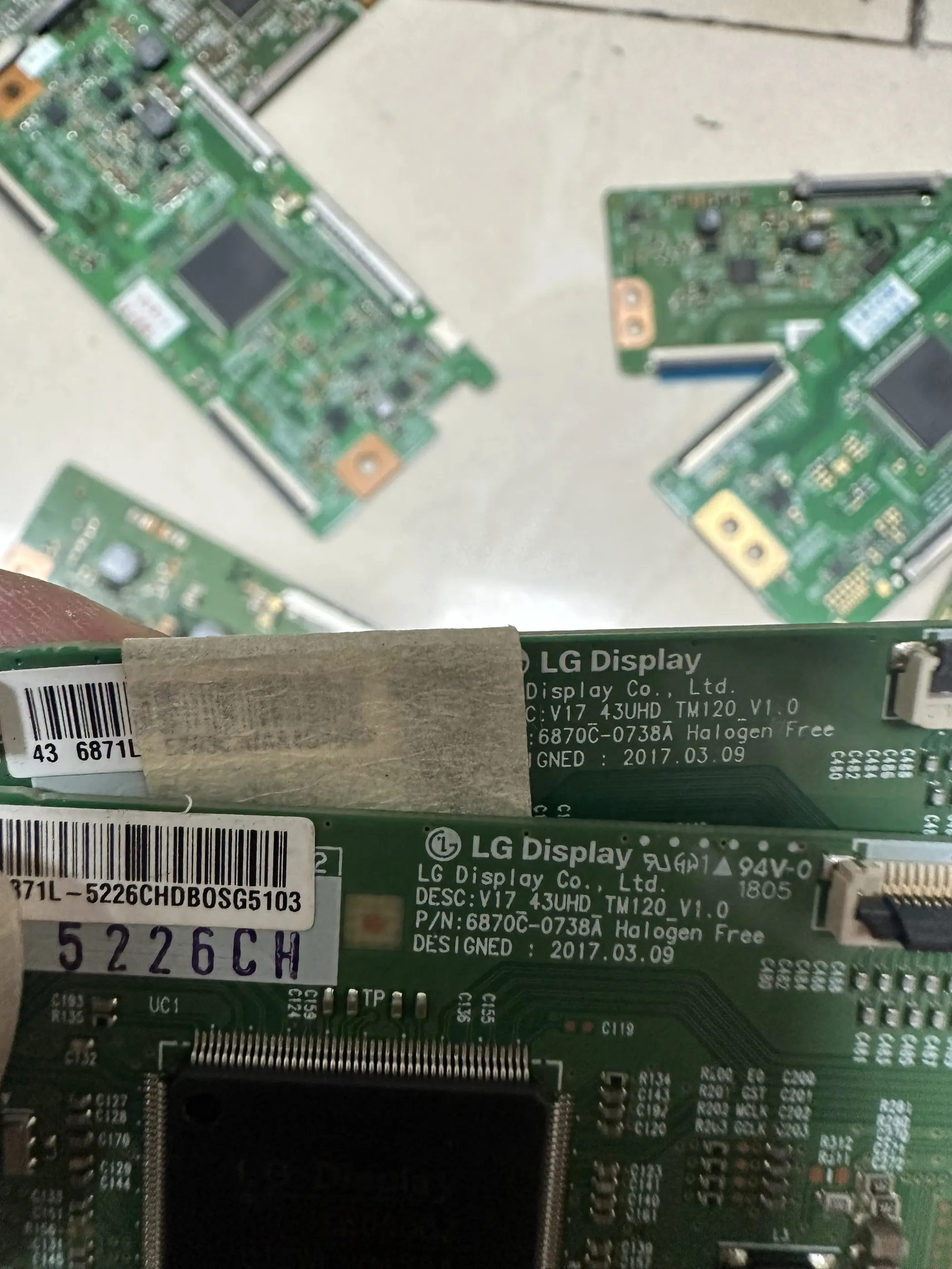 Оригинальная плата T-con 6870C-0738A (6870C 0738A) для телевизоров 43'', 49'', 55'' (логическая плата)
Оригинальная плата T-con 6870C-0738A (6870C 0738A) для телевизоров 43'', 49'', 55'' (логическая плата)