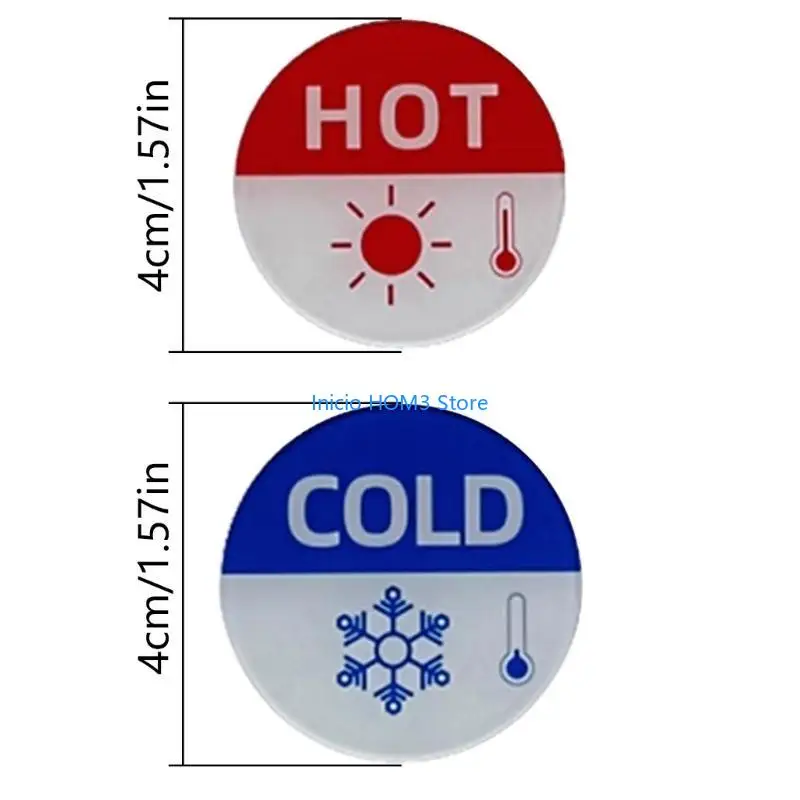 A5YD Practical Labels Round Labels Water Temperature Sticker for Water Identification
A5YD Practical Labels Round Labels Water Temperature Sticker for Water Identification
