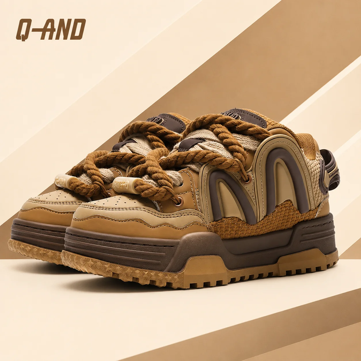 Q-AND Women Chunky Platform Skate Sneakers, Thick Height Increasing Sole Casual Walking Shoes, Wear Resistant Non Slip Rubber Outsole Streetwear Sports Footwear
Q-AND Women Chunky Platform Skate Sneakers, Thick Height Increasing Sole Casual Walking Shoes, Wear Resistant Non Slip Rubber Outsole Streetwear Sports Footwear