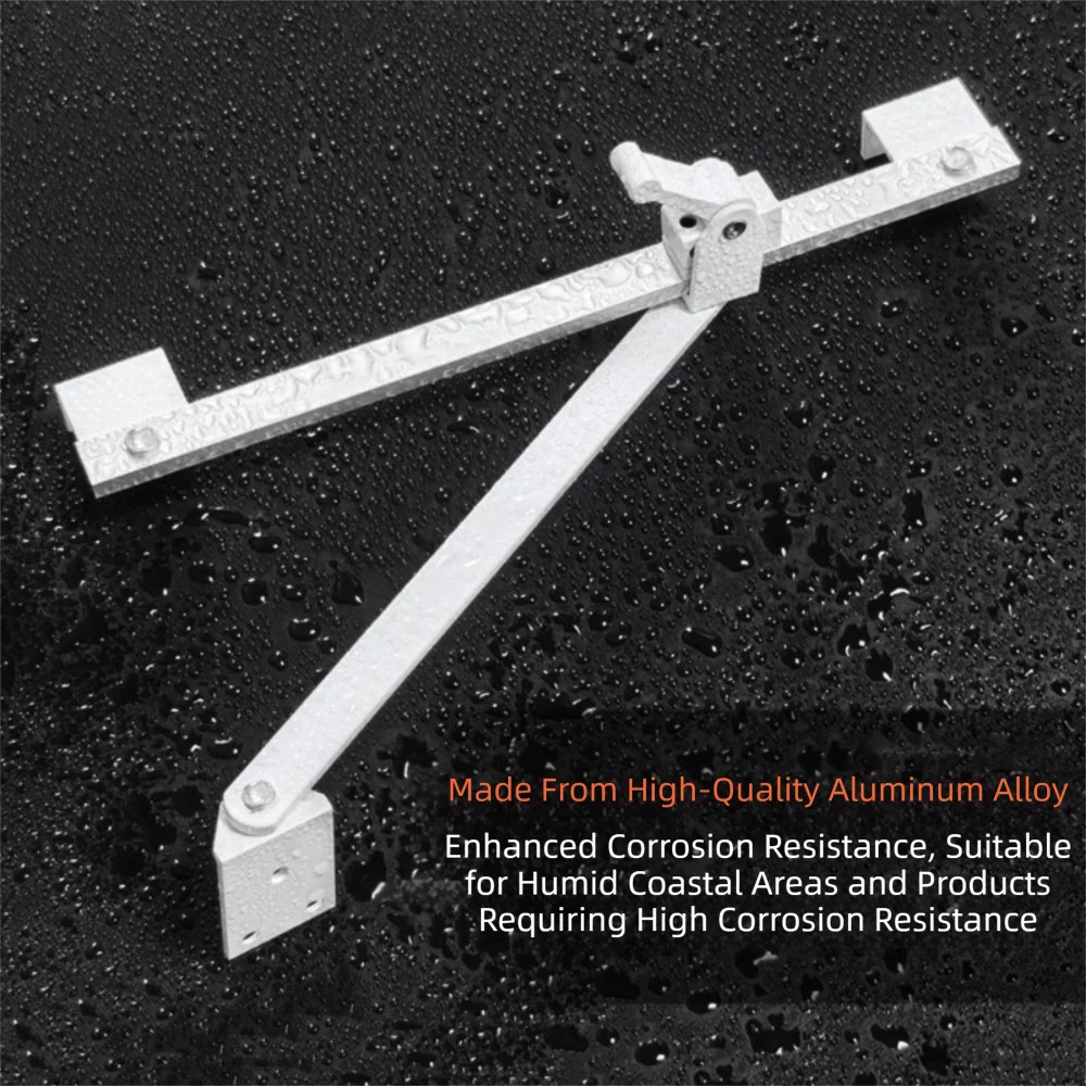 Aluminum Alloy Window Limiter Heavy Duty Adjustable Angle Controller Fixed Gusset Window Restrictor Children Safety
Aluminum Alloy Window Limiter Heavy Duty Adjustable Angle Controller Fixed Gusset Window Restrictor Children Safety
