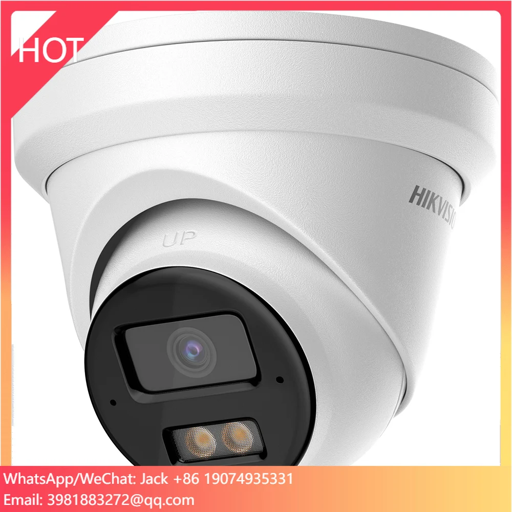 DS-2CD2343G2-LI(2U) HIK Original Outdoor 4MP Acusense Smart Hybrid Light Built-in Arrayed Dual-microphone POE Turret IP Camera 
DS-2CD2343G2-LI(2U) HIK Original Outdoor 4MP Acusense Smart Hybrid Light Built-in Arrayed Dual-microphone POE Turret IP Camera