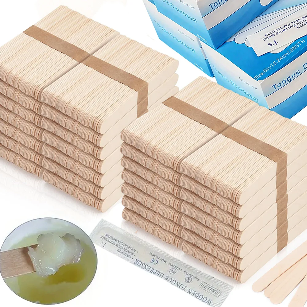 200/100/50/5pcs Tattoo Tongue Depressor Wooden Tattoo Waxing Stick Hair Removal Sticks Individual Paper Pack Tattoo Accessories
200/100/50/5pcs Tattoo Tongue Depressor Wooden Tattoo Waxing Stick Hair Removal Sticks Individual Paper Pack Tattoo Accessories
