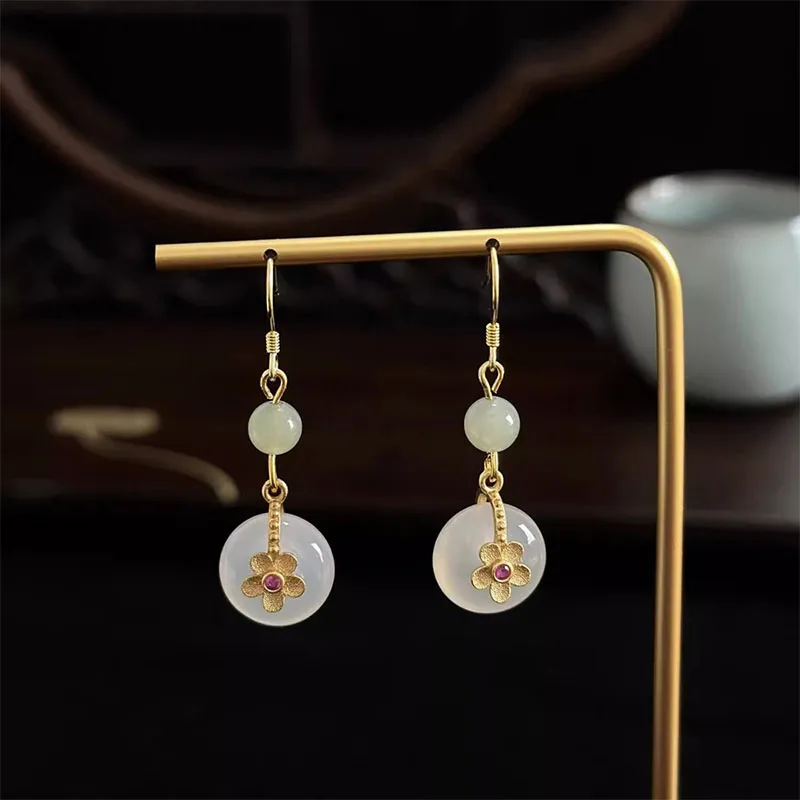Ping An Buckle Earrings 2023 New Popular Light Luxury Niche Earrings Earrings Female High-end Retro Ethnic
Ping An Buckle Earrings 2023 New Popular Light Luxury Niche Earrings Earrings Female High-end Retro Ethnic