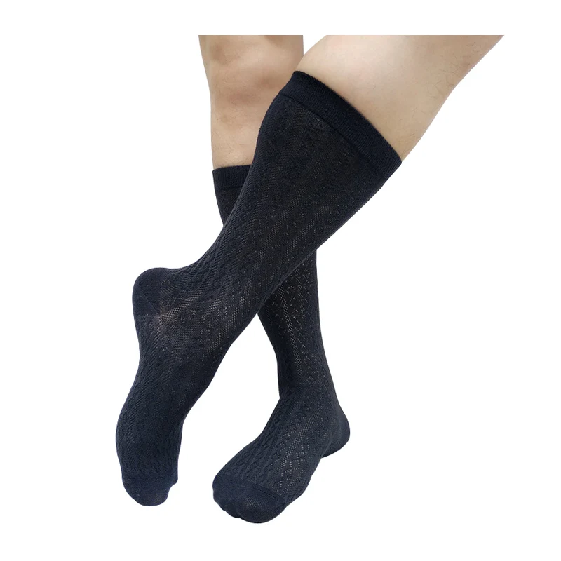 Cotton Mesh Striped Mens Socks Formal Dress See Through Softy Stocking Sexy Breathable Long Tube Hose Business
Cotton Mesh Striped Mens Socks Formal Dress See Through Softy Stocking Sexy Breathable Long Tube Hose Business