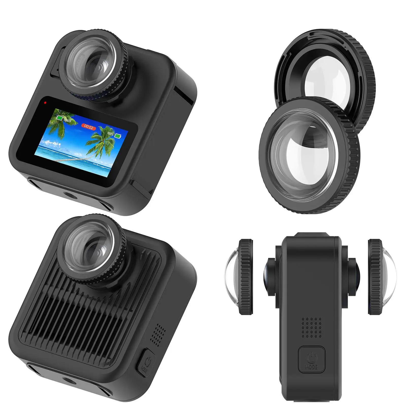Camera Lens UV Filter Protector Glass Cover For GoPro MAX2 Lens Cap Protective Cover Accessories
Camera Lens UV Filter Protector Glass Cover For GoPro MAX2 Lens Cap Protective Cover Accessories