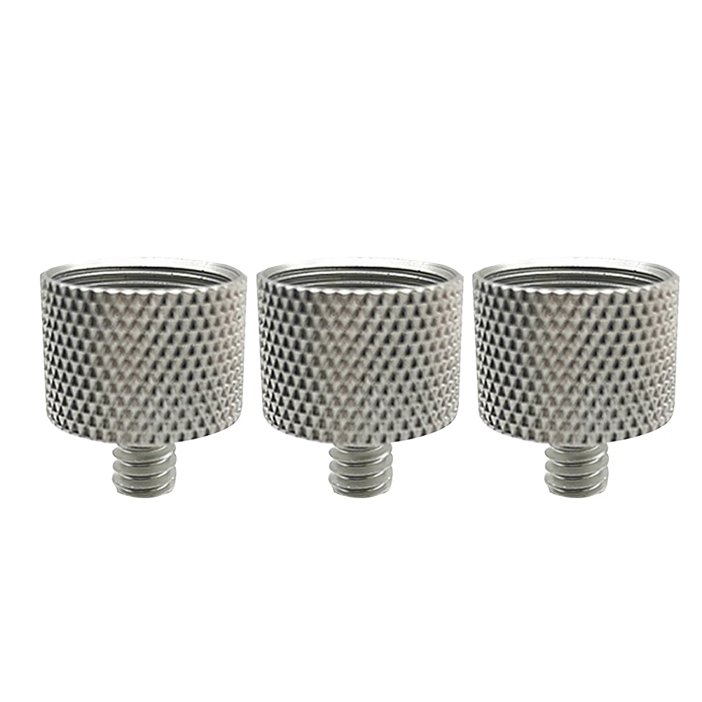 3pcs Microphone Stand Adapter Nut 5/8 Female to 1/4 Male Screw Conversion Clamp DJ Equipment Accessories Rugged Durable AntiSlip
3pcs Microphone Stand Adapter Nut 5/8 Female to 1/4 Male Screw Conversion Clamp DJ Equipment Accessories Rugged Durable AntiSlip