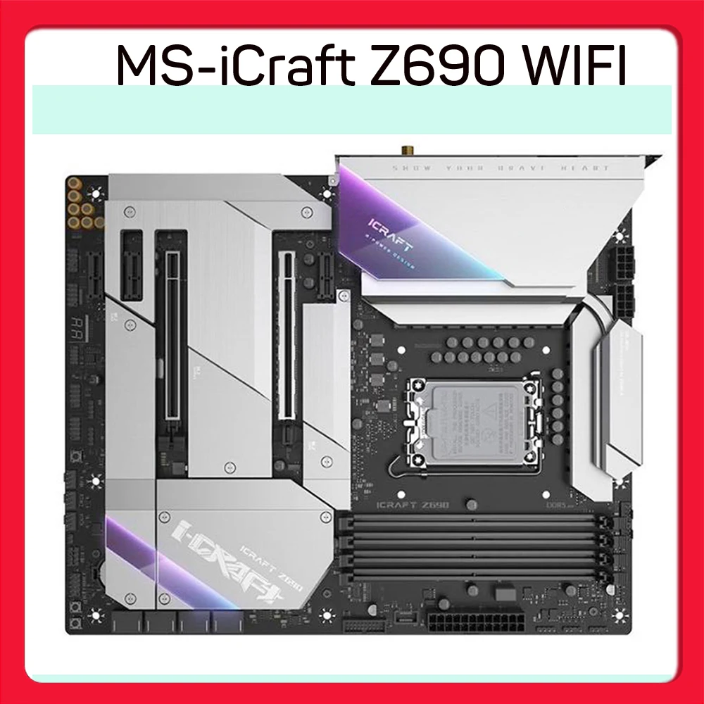 Материнская плата для MAXSUN LGA 1700 4 * DDR5 128 ГБ Z690 ATX SATA III MS-iCraft Z690 WIFI
Материнская плата для MAXSUN LGA 1700 4 * DDR5 128 ГБ Z690 ATX SATA III MS-iCraft Z690 WIFI
