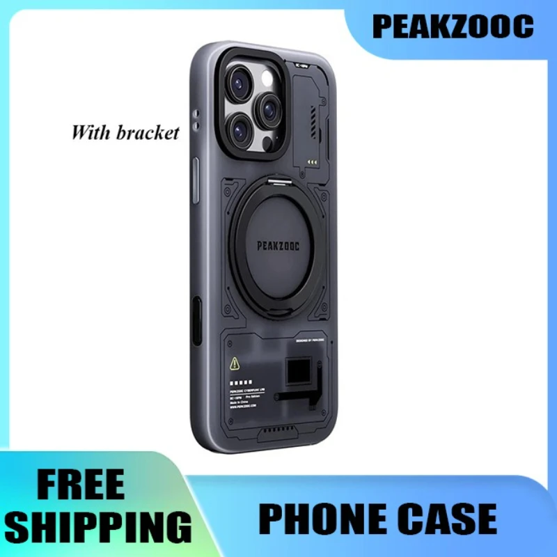 Peakzooc Phone Personalized Phone Case for Iphone 15/16pro Max Magnetic Bracket SD/TF/SIM Card/memory Card Storage Manager Gifts
Peakzooc Phone Personalized Phone Case for Iphone 15/16pro Max Magnetic Bracket SD/TF/SIM Card/memory Card Storage Manager Gifts