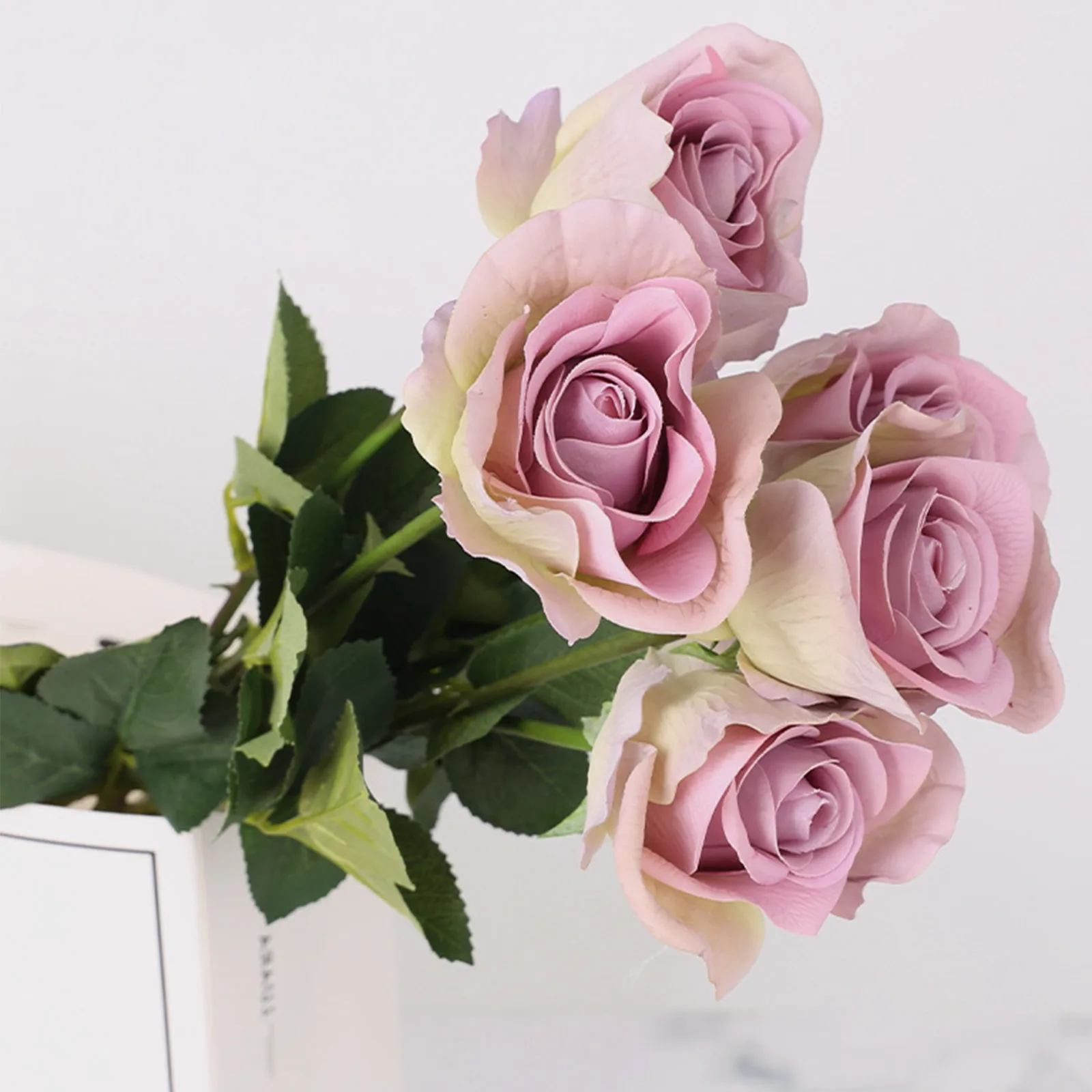 Simulation Rose Artificial Plants and Flowers in the Box Bedroom Decoration Artificial Flowers for Decorations Wedding Bulk New
Simulation Rose Artificial Plants and Flowers in the Box Bedroom Decoration Artificial Flowers for Decorations Wedding Bulk New