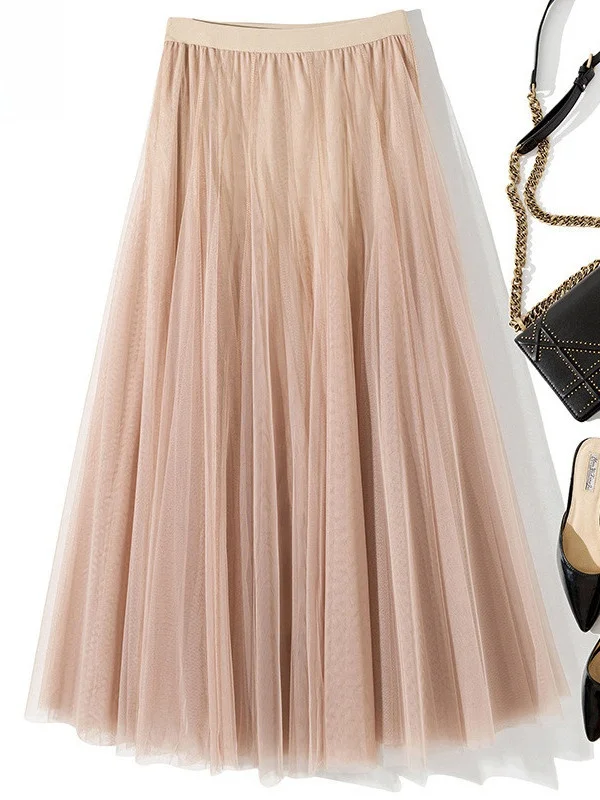 Ele High Waist Me f Skirt for Women Faionable over Knee Long Skirt Princ Sle Polyester Fiber Spring Autumn
Ele High Waist Me f Skirt for Women Faionable over Knee Long Skirt Princ Sle Polyester Fiber Spring Autumn