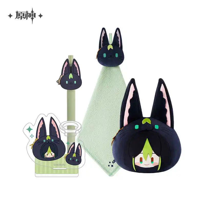 Genshin Impact Teyvat Zoo Series Plush Pillow Gift Set Neutral Pen Pen Holder Hanging Towel Acrylic Stand Anime Fans Customized
Genshin Impact Teyvat Zoo Series Plush Pillow Gift Set Neutral Pen Pen Holder Hanging Towel Acrylic Stand Anime Fans Customized
