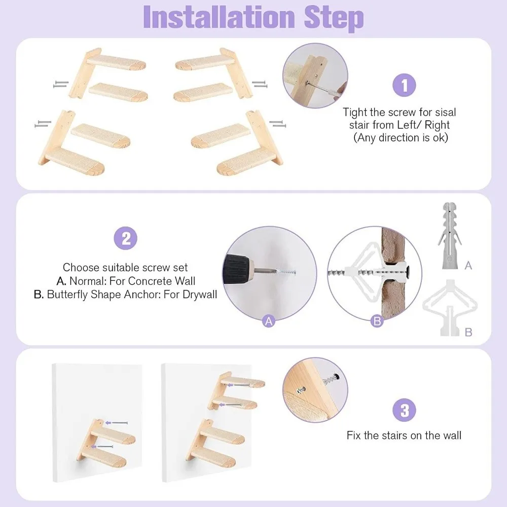 Деревянная настенная полка-лежанка для кошек с подушкой, износостойкая, экономит место, настенные ступеньки для игр питомцев
Деревянная настенная полка-лежанка для кошек с подушкой, износостойкая, экономит место, настенные ступеньки для игр питомцев