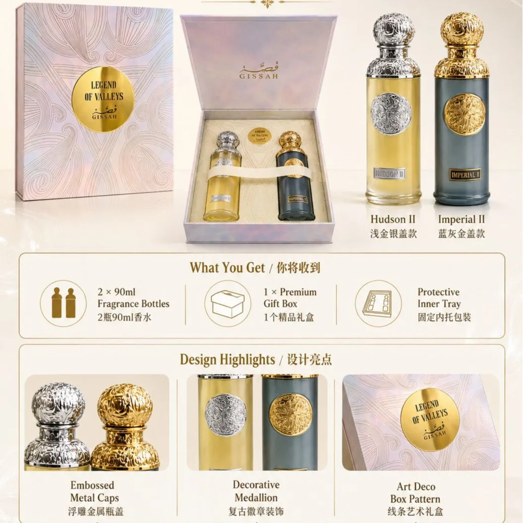 180ml UAE Dubai perfume gift set, Gissah series men's perfume, Middle Eastern Arabian women's perfume
180ml UAE Dubai perfume gift set, Gissah series men's perfume, Middle Eastern Arabian women's perfume