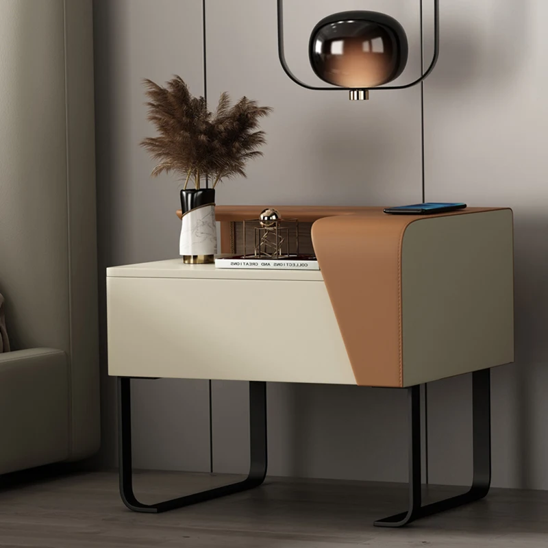 Creative Glamour Bedside Table Style Modern Minimalist Aesthetic Night Table Elegant Luxury Mesita De Noche Bedroom Furniture
Creative Glamour Bedside Table Style Modern Minimalist Aesthetic Night Table Elegant Luxury Mesita De Noche Bedroom Furniture