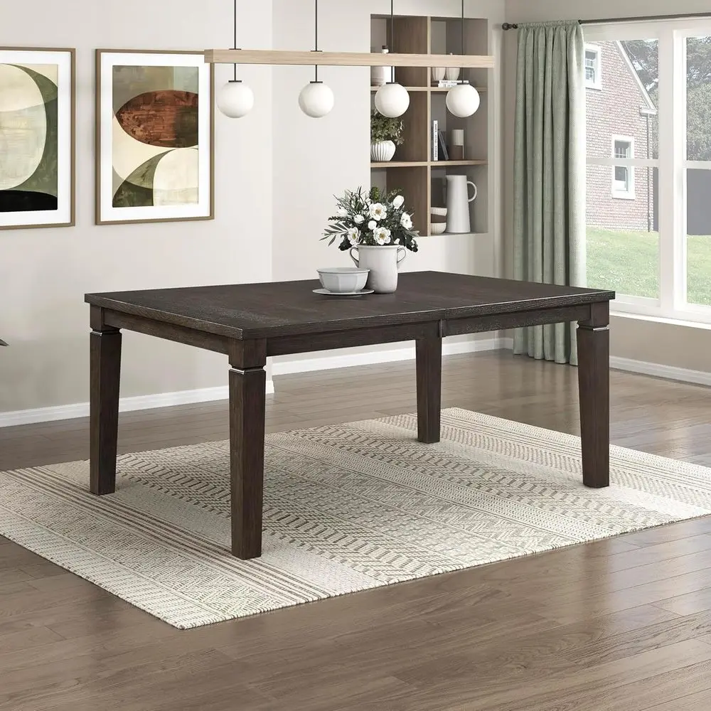 Expandable Wooden Dining Table, Space-Saving Design for 4-6 People, 66-84 Inch Length
Expandable Wooden Dining Table, Space-Saving Design for 4-6 People, 66-84 Inch Length