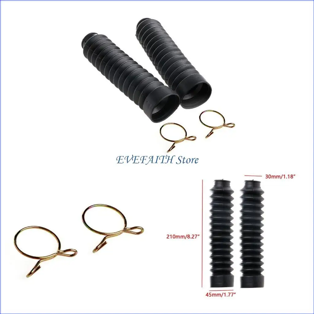 124B Новые 2PCS 30 мм универсальный мотоцикл резиновый резиновый передняя вилка покрой Gaiters
124B Новые 2PCS 30 мм универсальный мотоцикл резиновый резиновый передняя вилка покрой Gaiters