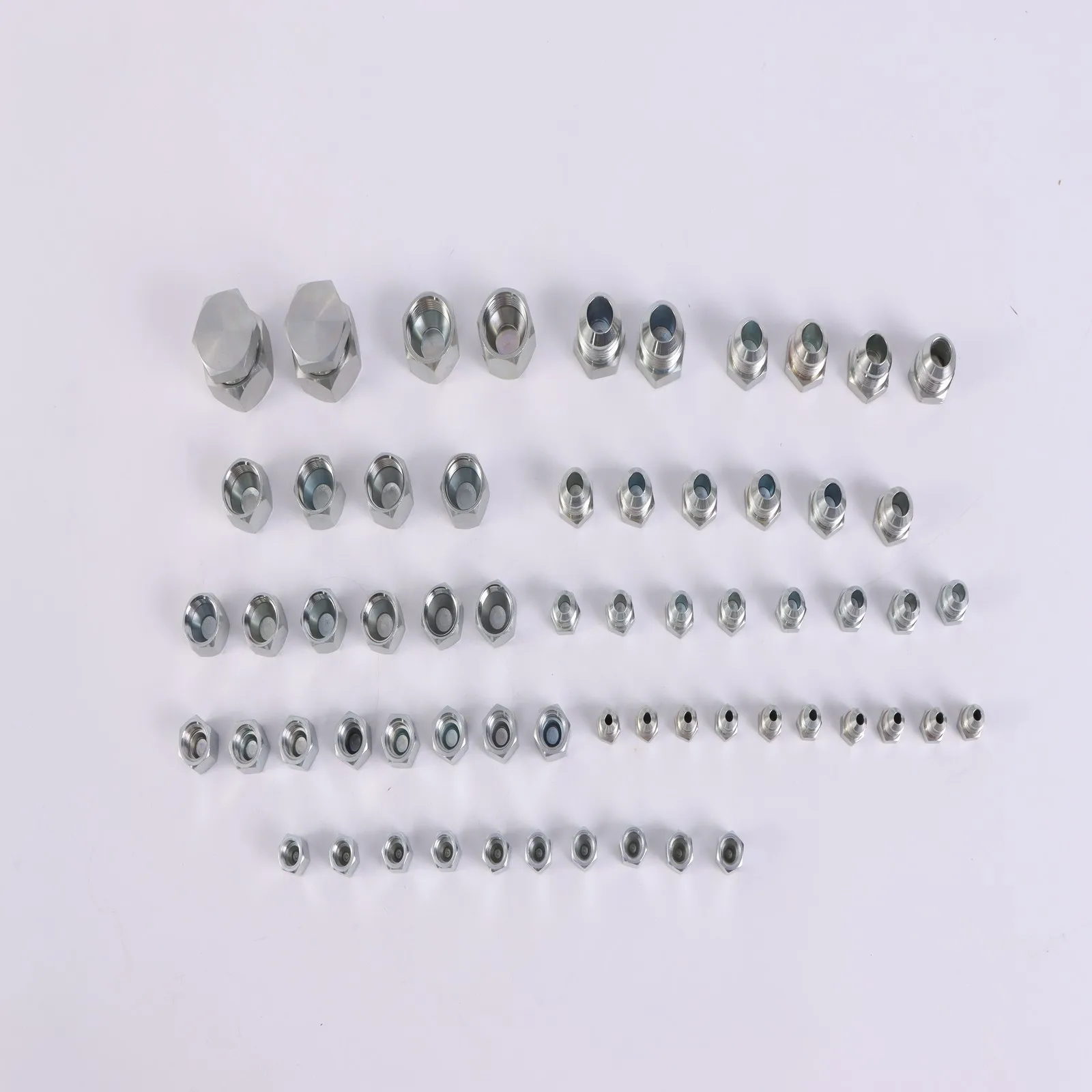 JIC 37° Steel Galvanized Flare Thread Cap Plug Kit for Hydraulic Hose Tube Pipe SAE
JIC 37° Steel Galvanized Flare Thread Cap Plug Kit for Hydraulic Hose Tube Pipe SAE