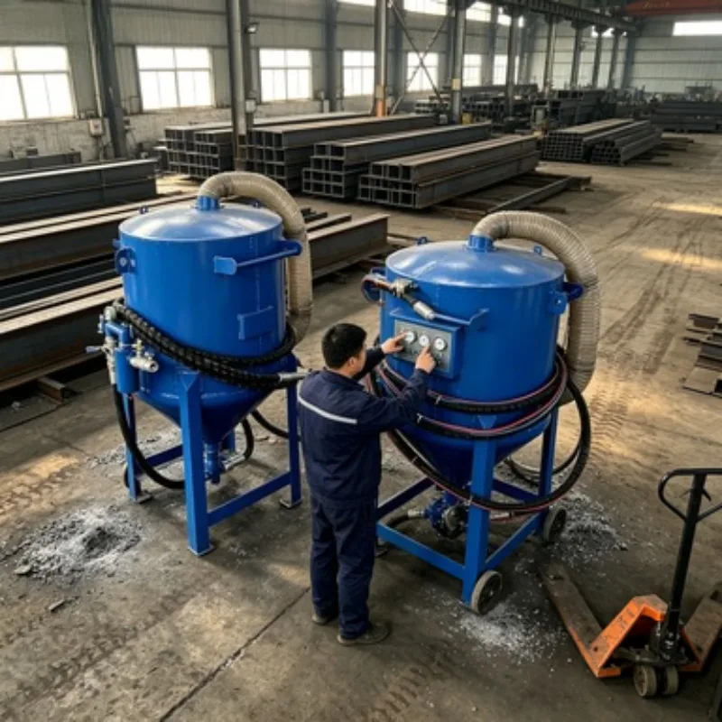 Sandblasting Machine Mobile Sandblasting tank Large Vehicle and Vessel Refurbishment Rust High Quality Wet Sandblasting Machine
Sandblasting Machine Mobile Sandblasting tank Large Vehicle and Vessel Refurbishment Rust High Quality Wet Sandblasting Machine