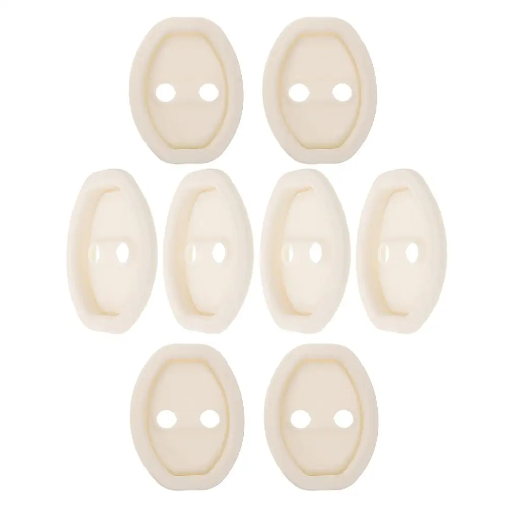 8 Pcs Door Lock Protective Cover Car Silicone Latch Protectors Thickened Shock Absorbing Pads Replacement Gel Part
8 Pcs Door Lock Protective Cover Car Silicone Latch Protectors Thickened Shock Absorbing Pads Replacement Gel Part