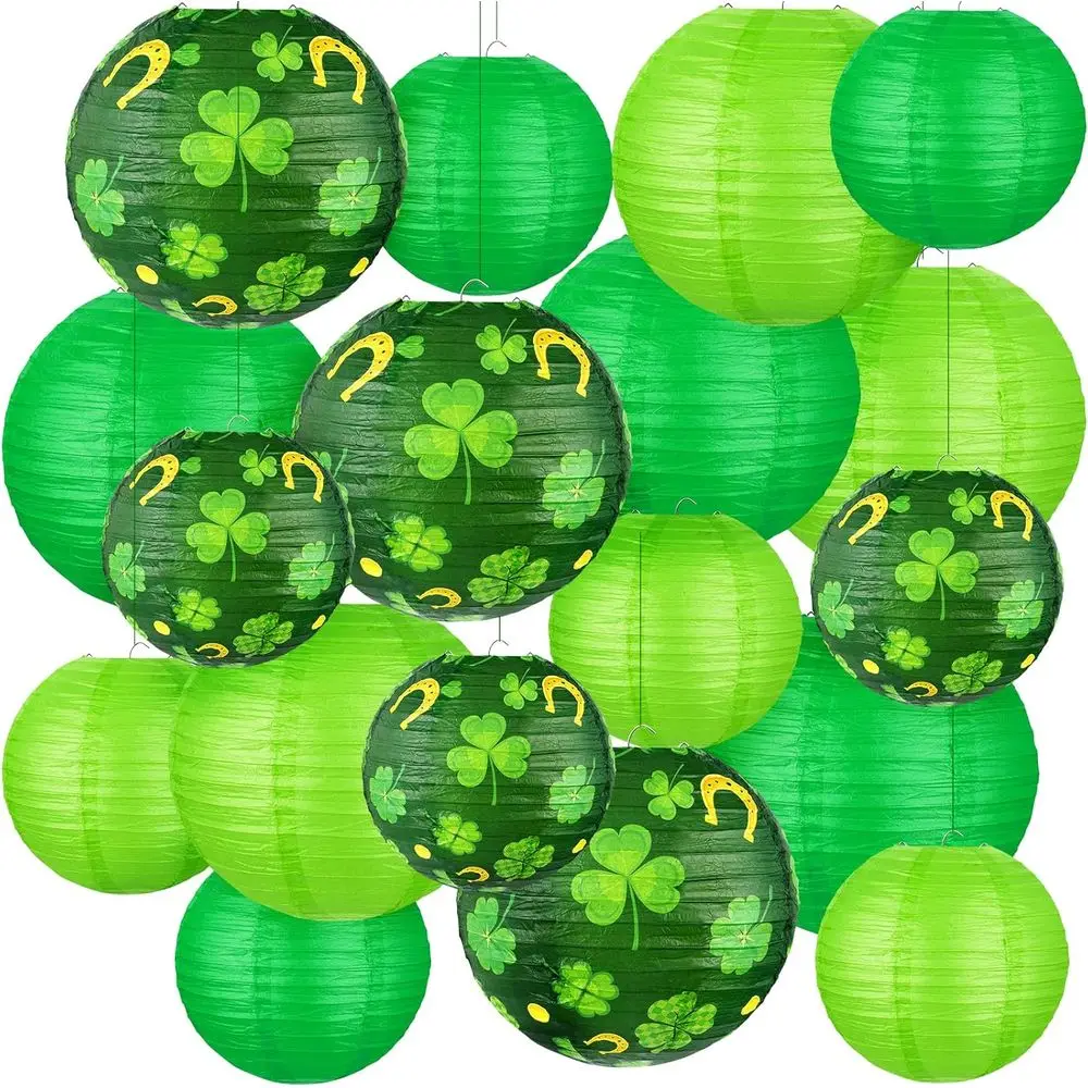 18 шт. бумажных фонариков ко Дню Святого Патрика, подвесные бумажные фонарики, фонарики-шамроки, украшения ко Дню Святого Патрика или декорации ко Дню Святого Патрика
18 шт. бумажных фонариков ко Дню Святого Патрика, подвесные бумажные фонарики, фонарики-шамроки, украшения ко Дню Святого Патрика или декорации ко Дню Святого Патрика