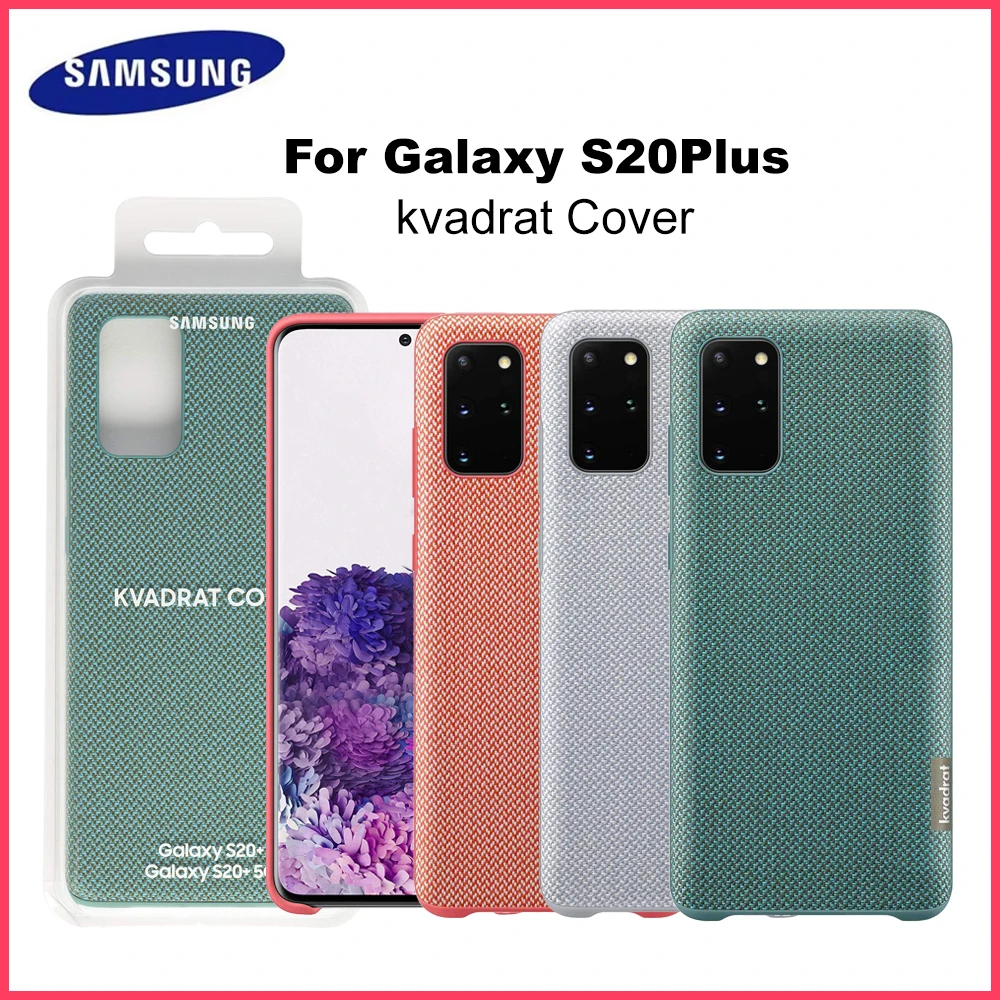 Original Samsung Galaxy S20+ kvadrat Cover EF-XG985 kvadrat Recycled Material Phone Case for Galaxy S20 Plus Shockproof
Original Samsung Galaxy S20+ kvadrat Cover EF-XG985 kvadrat Recycled Material Phone Case for Galaxy S20 Plus Shockproof