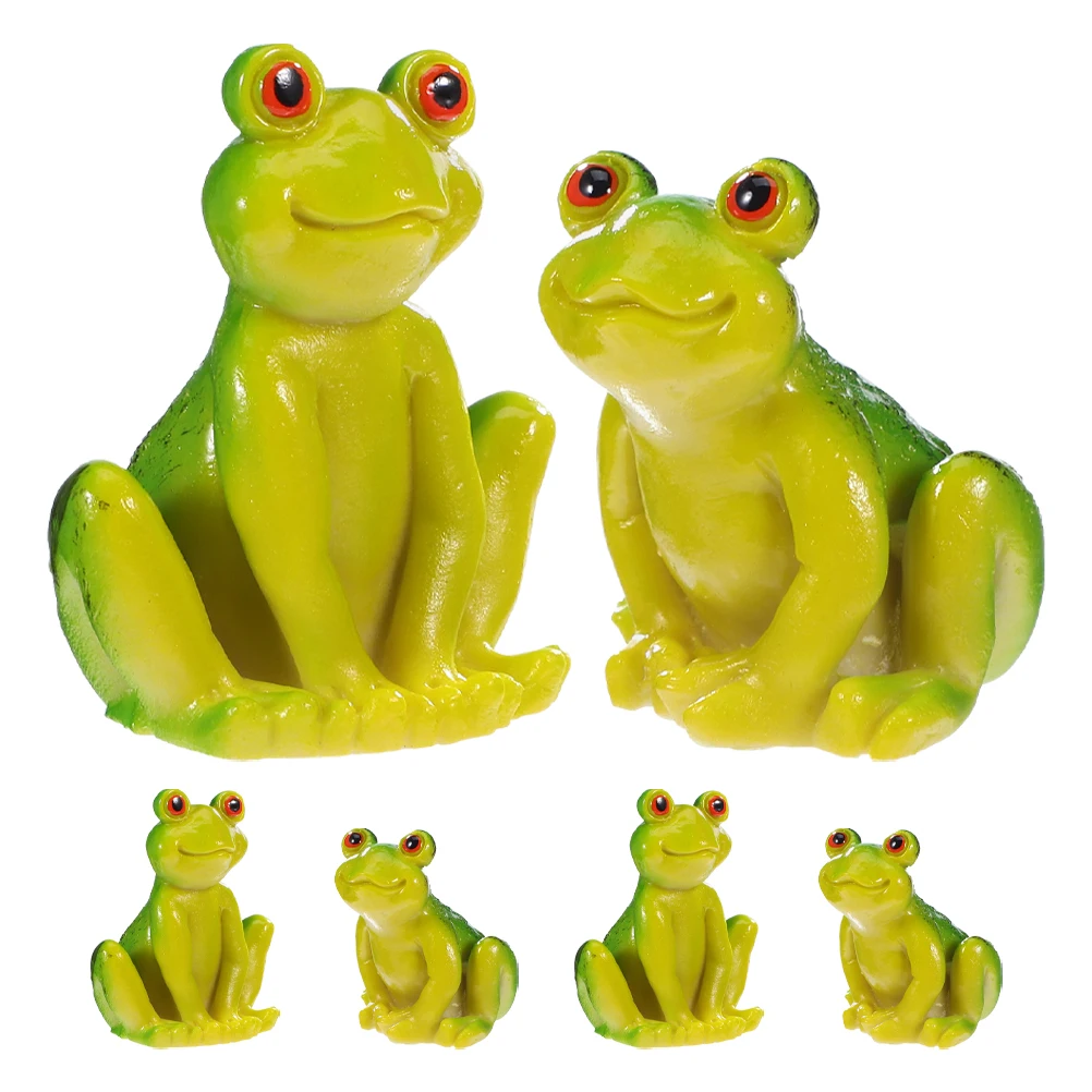 6 Pcs Frog Figurines Realistic Waterproof Garden Decor Miniature naments Statue Outdoor Statues Frogs Garden L
6 Pcs Frog Figurines Realistic Waterproof Garden Decor Miniature naments Statue Outdoor Statues Frogs Garden L