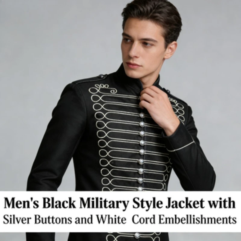 Men's Drummer Costume Medieval Retro Gothic Steampunk Stage Performance Outfit
Men's Drummer Costume Medieval Retro Gothic Steampunk Stage Performance Outfit