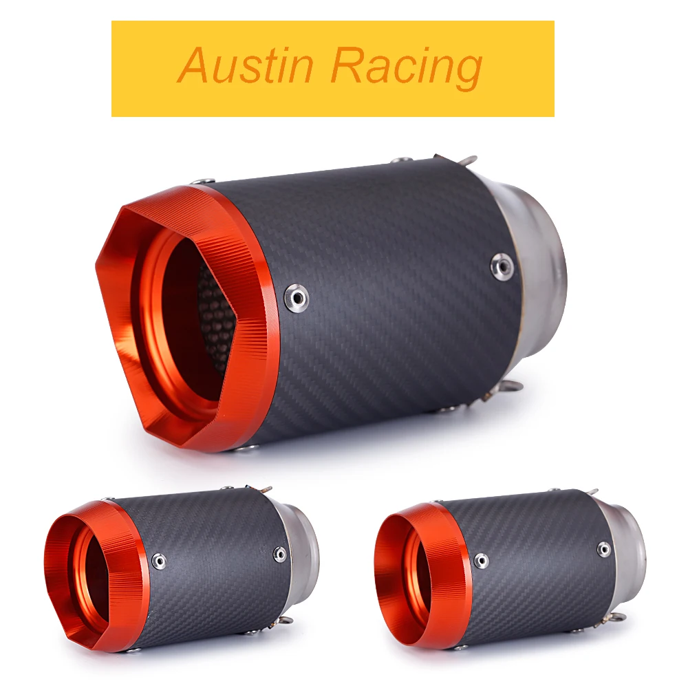 universal AR exhaust pipe carbon fiber exhaust muffler for motorcycle For AustinRacing Z900 Z1000 ninja400 CBR500 R6
universal AR exhaust pipe carbon fiber exhaust muffler for motorcycle For AustinRacing Z900 Z1000 ninja400 CBR500 R6