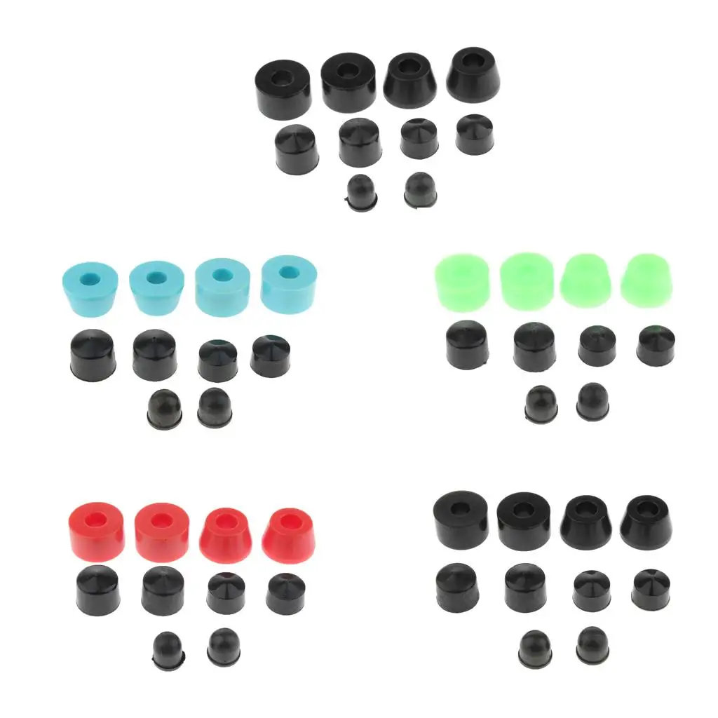 Skateboard Truck Bushings Pivot Cups Set PU Material for Offroad Skateboard Trucks with Suspension
Skateboard Truck Bushings Pivot Cups Set PU Material for Offroad Skateboard Trucks with Suspension