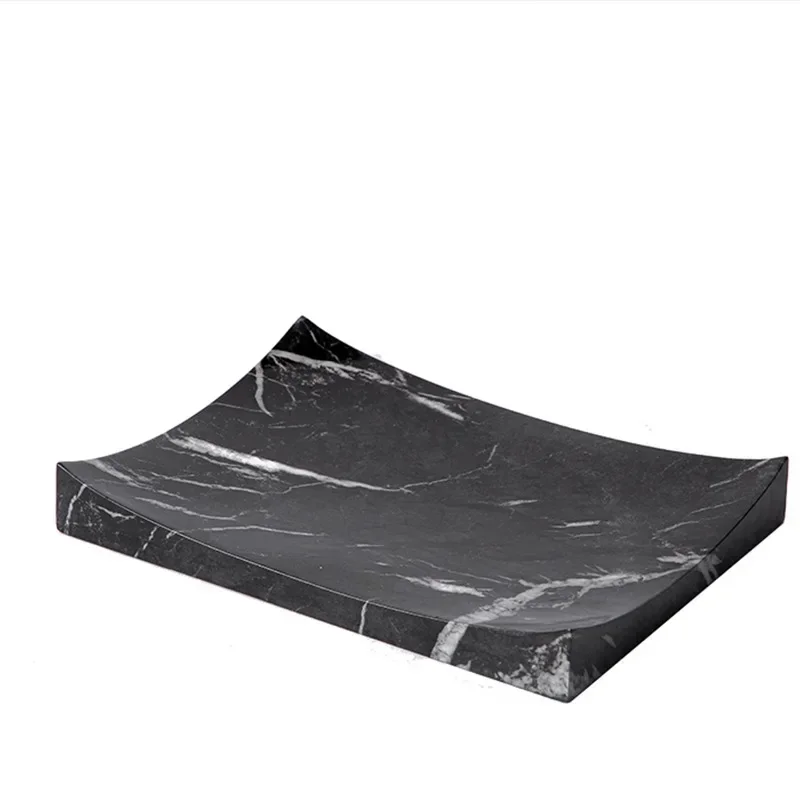 New marble creative fruit tray, modern resin handicrafts, side cabinet combination pastry tray accessories
New marble creative fruit tray, modern resin handicrafts, side cabinet combination pastry tray accessories
