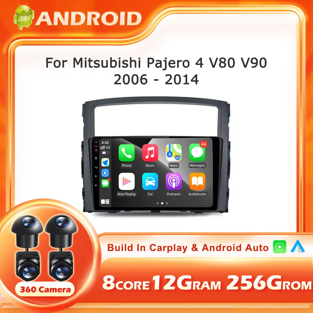 Android 16 Auto For Mitsubishi Pajero 4 V80 V90 2006-2014 Car Radio Multimedia Video Player GPS Audio Stereo Tools Head Unit BT
Android 16 Auto For Mitsubishi Pajero 4 V80 V90 2006-2014 Car Radio Multimedia Video Player GPS Audio Stereo Tools Head Unit BT